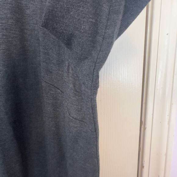 NWT J. Jill Ponte Knit Crew Pullover Patch Pockets Relaxed Shirt Dress Size XL - Picture 7 of 10